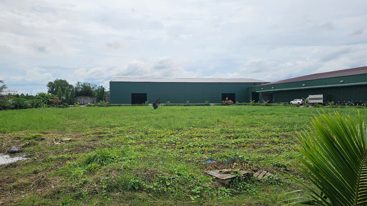 Warehouse for rent in Ben Luc Long An area with battery, fire protection to the wall – 2400m2 3