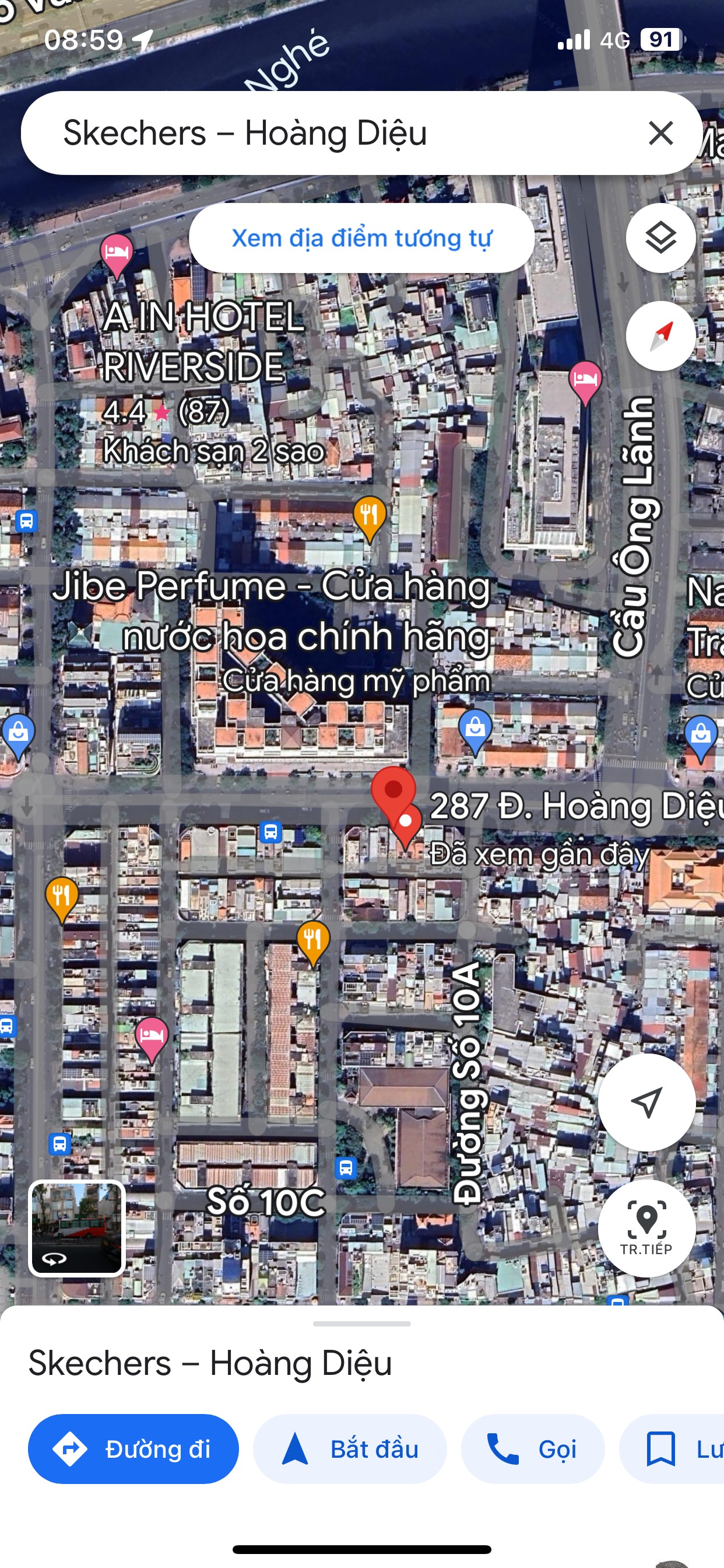 House for rent with 2 fronts of Hoang Dieu street, District 4 beautiful location with 4 floors 3
