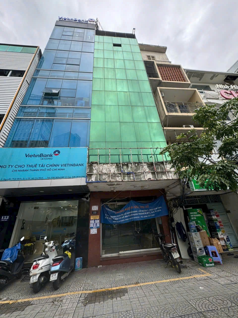 House for rent in front of 155 Ham Nghi, Nguyen Thai Binh Ward, District 1 with ground floor + 3 floors for free business 5