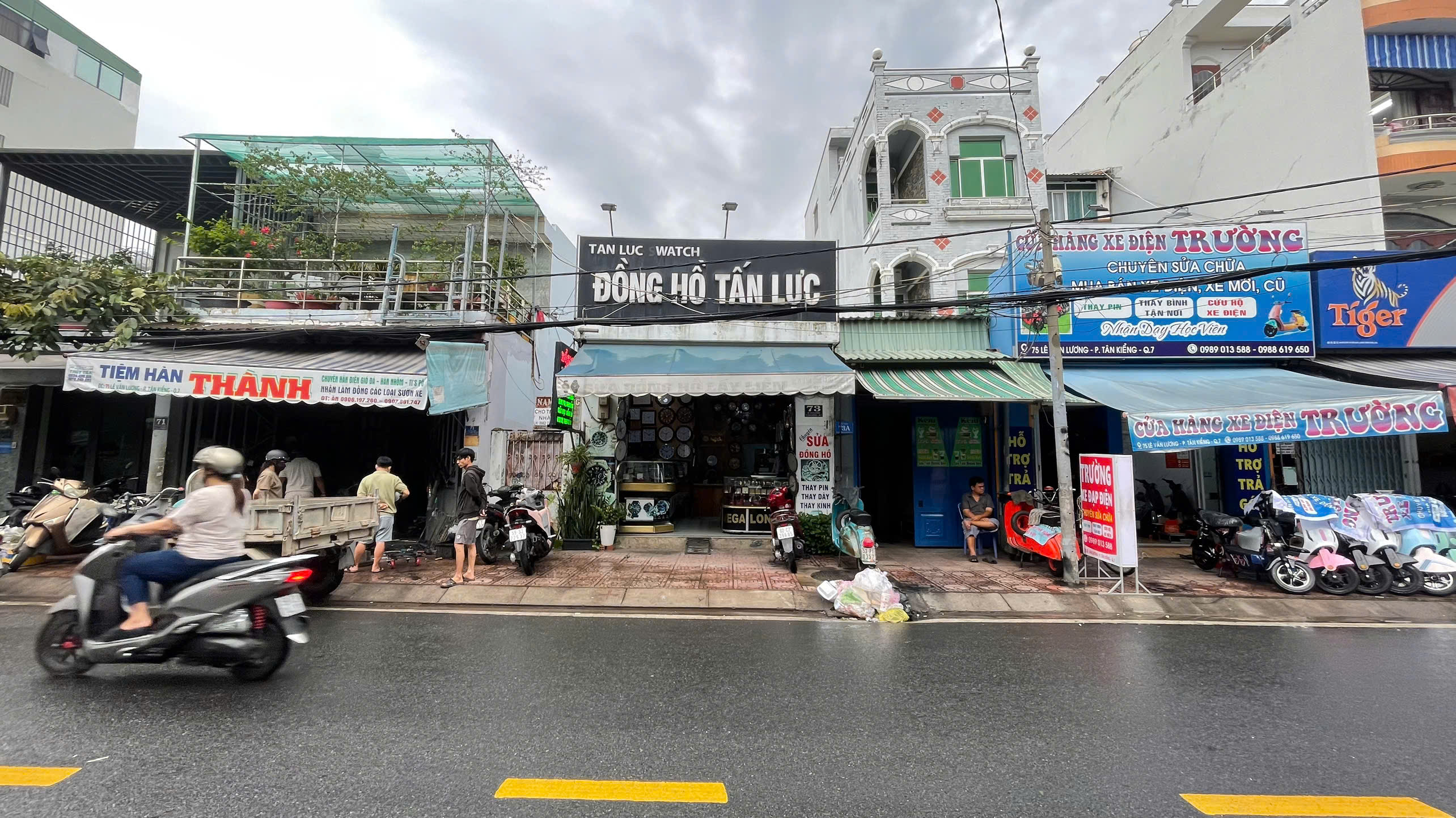 Bán nhà mặt tiền 73 Lê Văn Lương, Phường Tân Kiểng, Quận 7 nhà nở hậu vuông vức xây được 7 tầng – 12 3