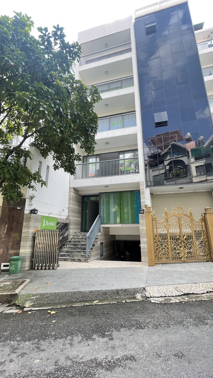 House for rent with 2 facades D1 and No. 11 Him Lam, District 7 with basement + 4 floors, elevator 2