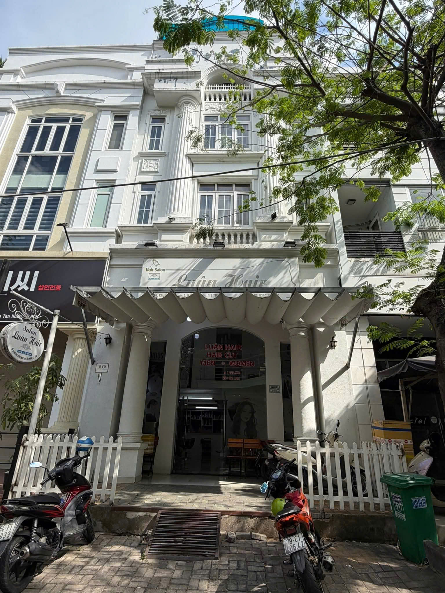 House for rent in front of Hung Phuoc 4 Phu My Hung, District 7 designed with 12 rooms for rent – 111m2