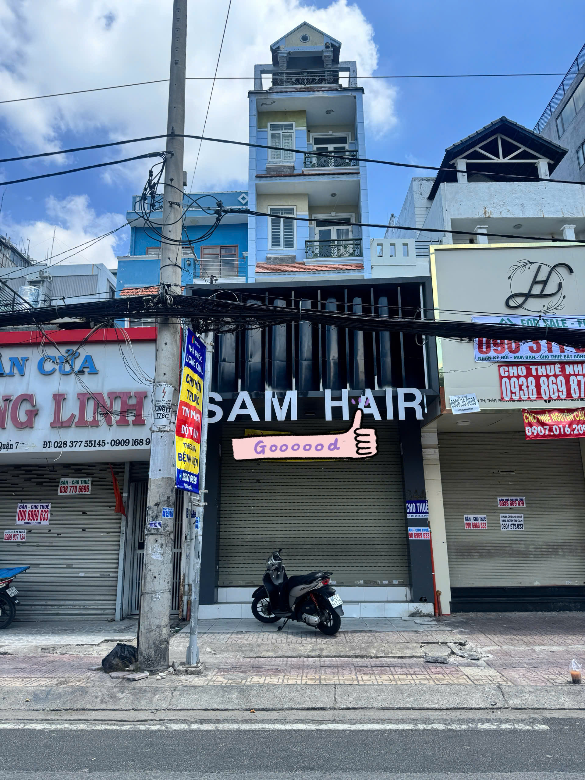 Cho thuê nhà mặt tiền Nguyễn Thị Thập, Phường Tân Hưng, Quận 7 xây 5 tầng tiện kinh doanh – 88m2 4