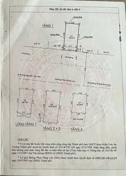 Cho thuê nhà phố 22A Phan Đăng Lưu, Phường 07, Quận Bình Thạnh xây 5 tầng có hầm - 77.5m2 3