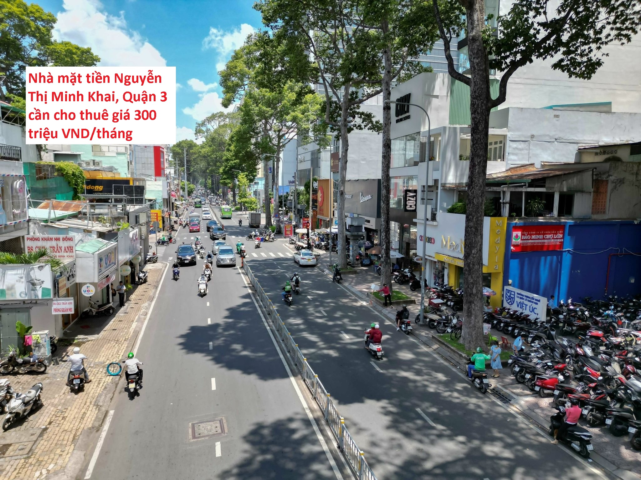 House for rent in front of Nguyen Thi Minh Khai, District 3, corner apartment with 2 sides 5