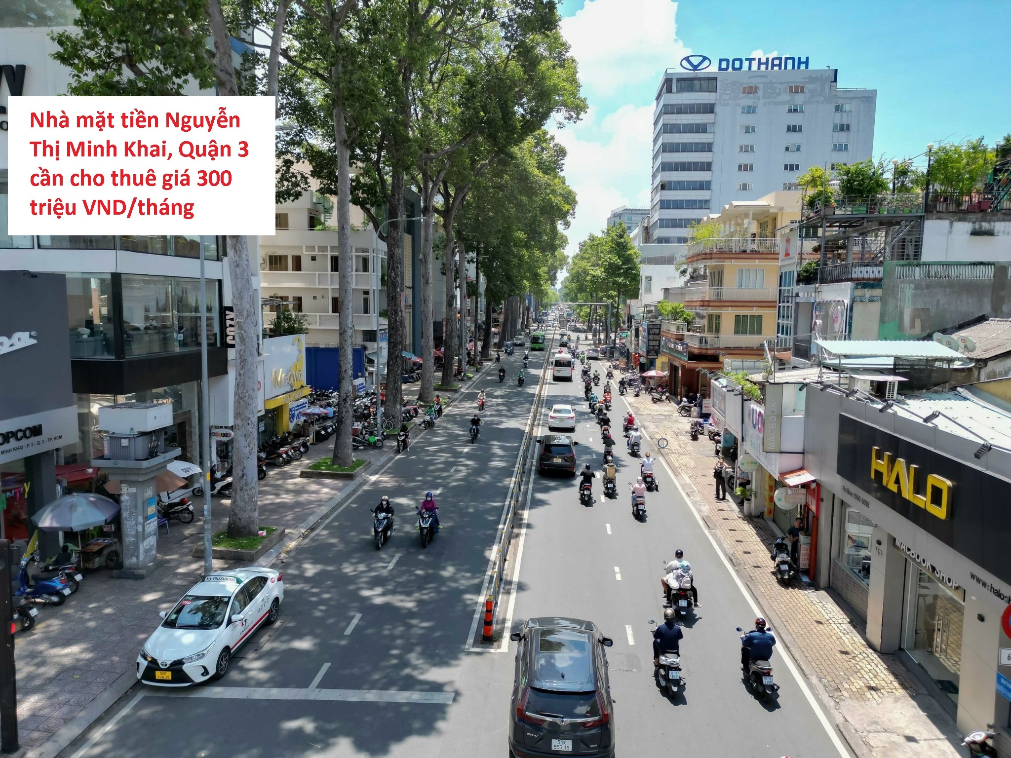 House for rent in front of Nguyen Thi Minh Khai, District 3, corner apartment with 2 sides 2