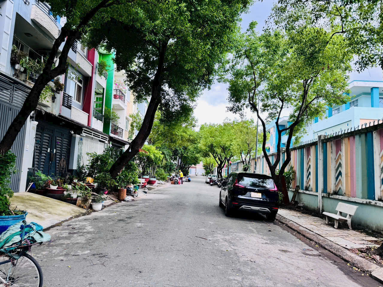 Townhouse for sale in An Phu Hung residential area, District 7 built 4 floors with 4 bedrooms, basic furniture 3