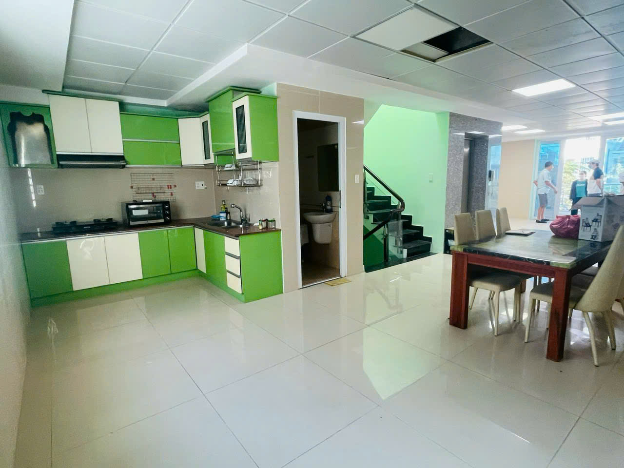 Townhouse for sale Hung Gia 1 Phu My Hung, District 7 built 6 floors with elevator, facing North – 111m2 2