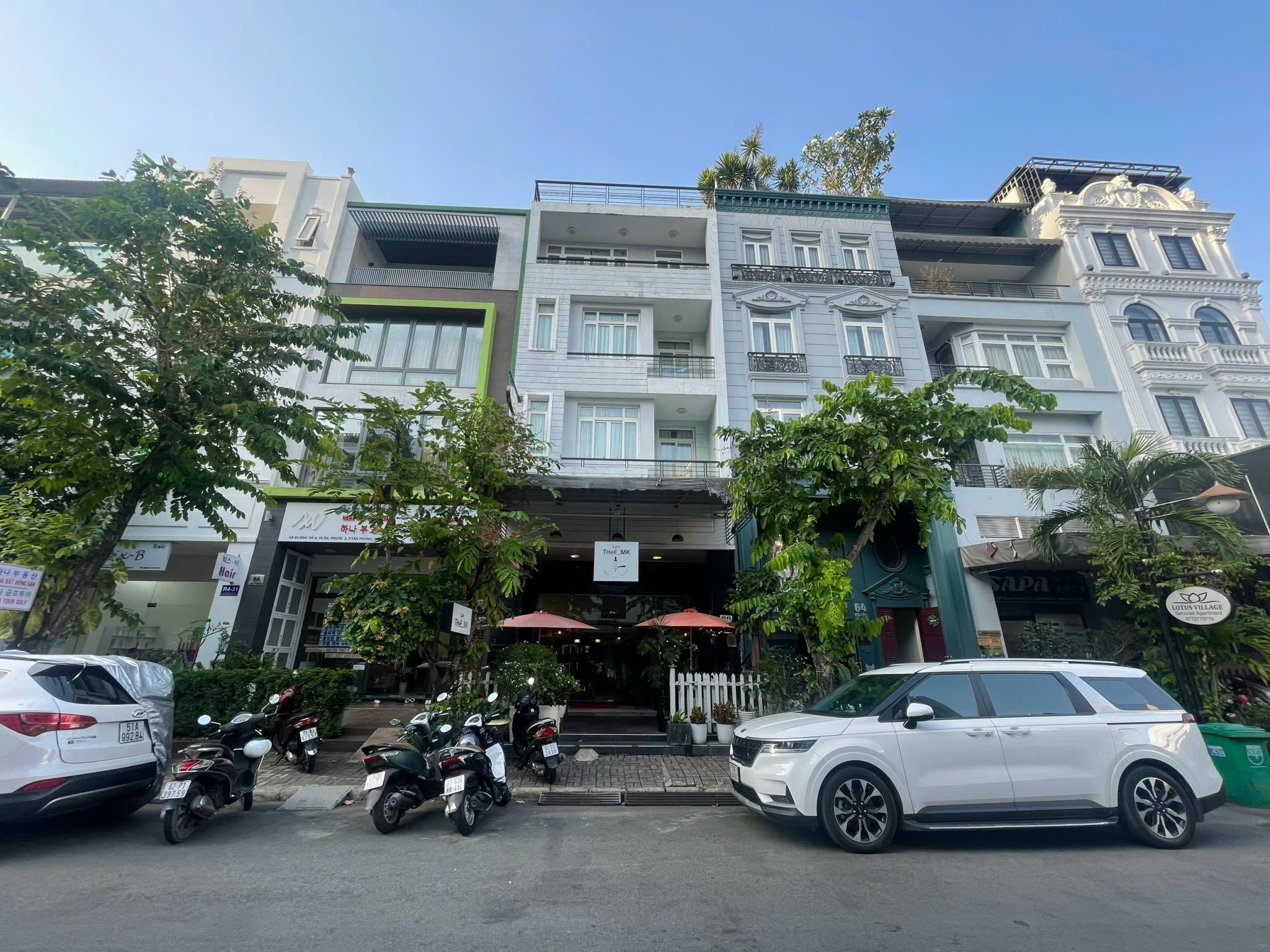 Townhouse for sale in Hung Phuoc 3, Phu My Hung, District 7 with 10 rooms for rent 3150 USD 3