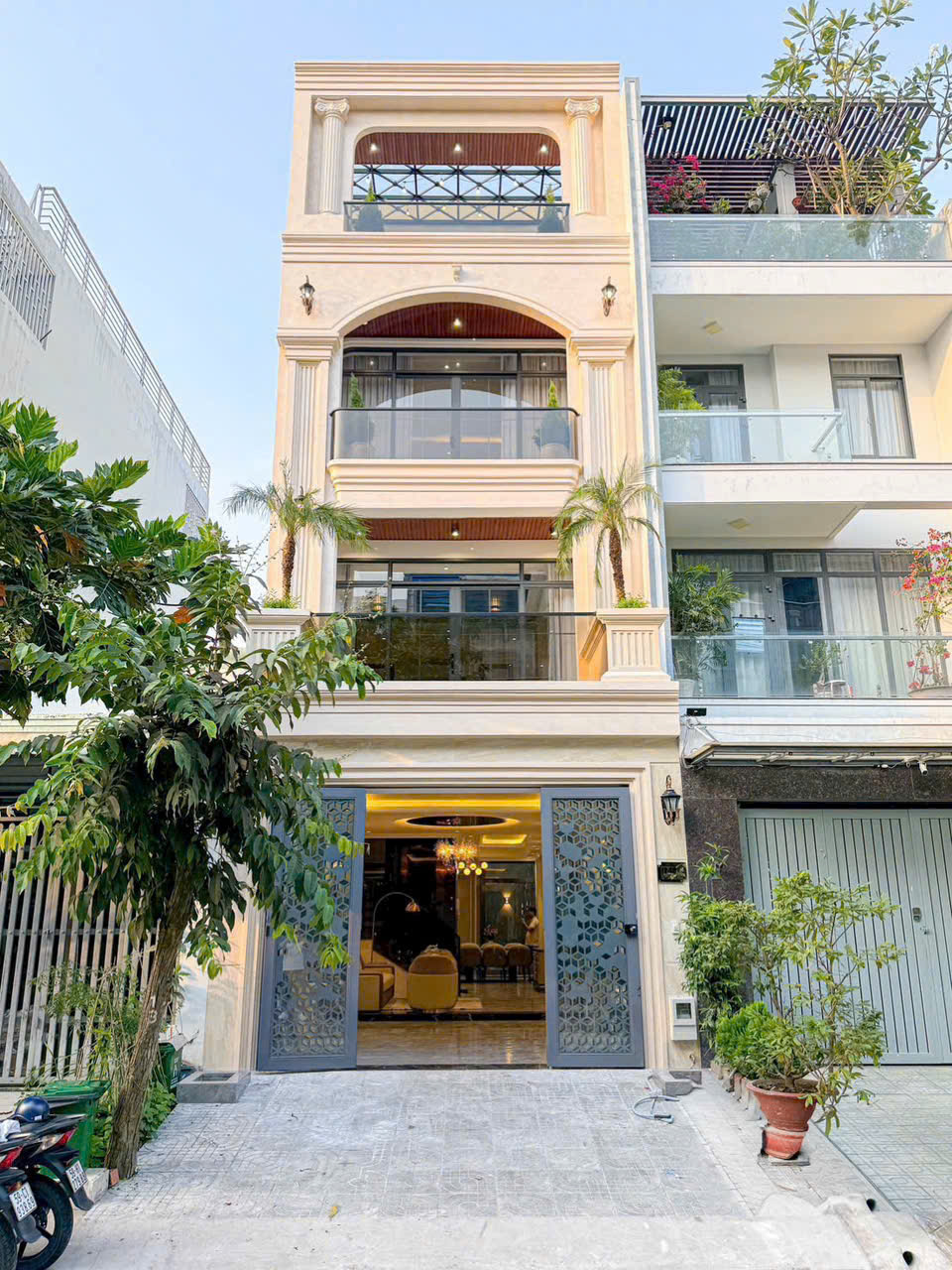 Townhouse for sale L48 D7 Street, Tan My Residential Area, District 7, beautiful new house built 4 floors with elevator – 90m2 11