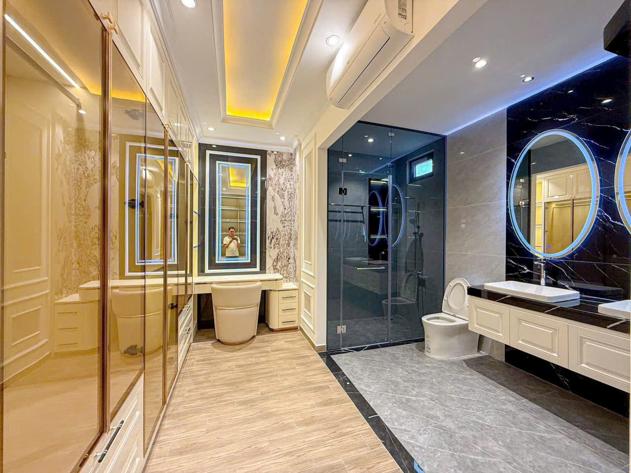 Townhouse for sale L48 D7 Street, Tan My Residential Area, District 7, beautiful new house built 4 floors with elevator – 90m2 9