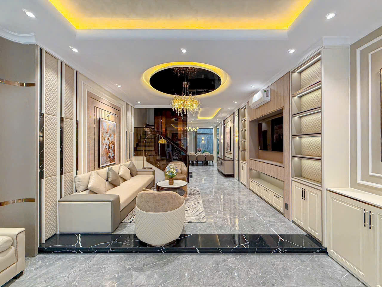 Townhouse for sale L48 D7 Street, Tan My Residential Area, District 7, beautiful new house built 4 floors with elevator – 90m2 7