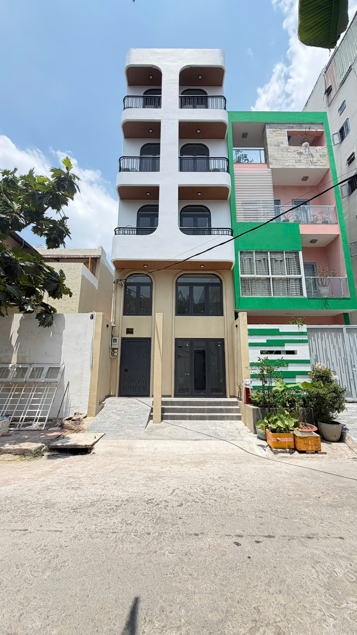 Bán tòa nhà căn hộ dịch vụ Làng Đại Học khu B, Phước Kiển, Nhà Bè có 17 phòng, thang máy  – 100m2 5