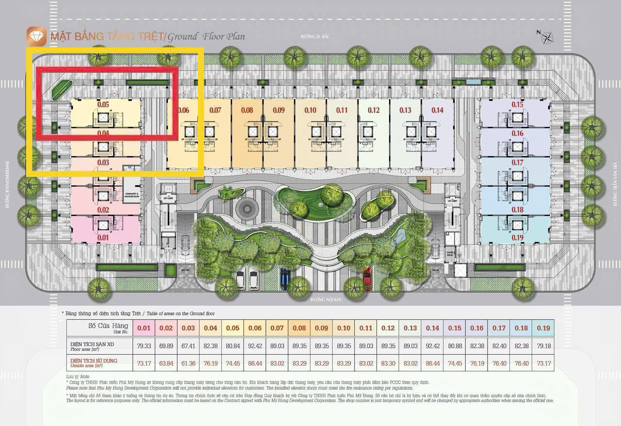 Cho thuê nhà phố kinh doanh The Larcade Phú Mỹ Hưng, Quận 7 xây 6 tầng căn góc Hoa Hậu – 382m2 3