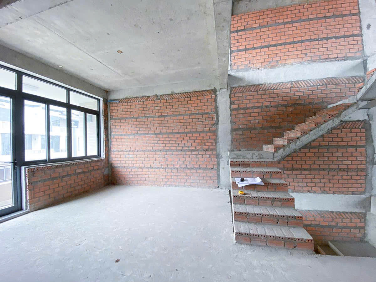 Bán nhà liền kề Lavila Nhà Bè đường Nguyễn Hữu Thọ nhà thô xây trệt + 2 lầu – 96.8m2 7