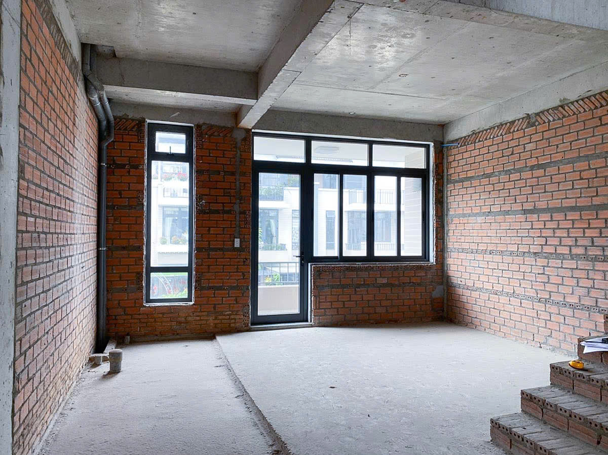 Bán nhà liền kề Lavila Nhà Bè đường Nguyễn Hữu Thọ nhà thô xây trệt + 2 lầu – 96.8m2 6