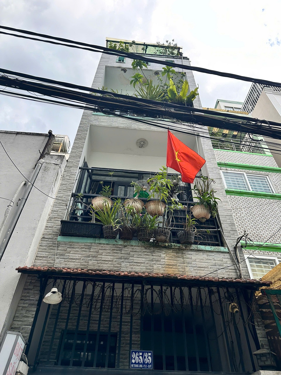 No Trang Long townhouse for sale, Ward 11, Binh Thanh District, built 3 floors with 7 bedrooms, basic furniture – 82m2 7