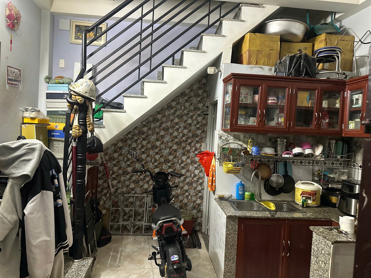No Trang Long townhouse for sale, Ward 11, Binh Thanh District, built 3 floors with 7 bedrooms, basic furniture – 82m2 1