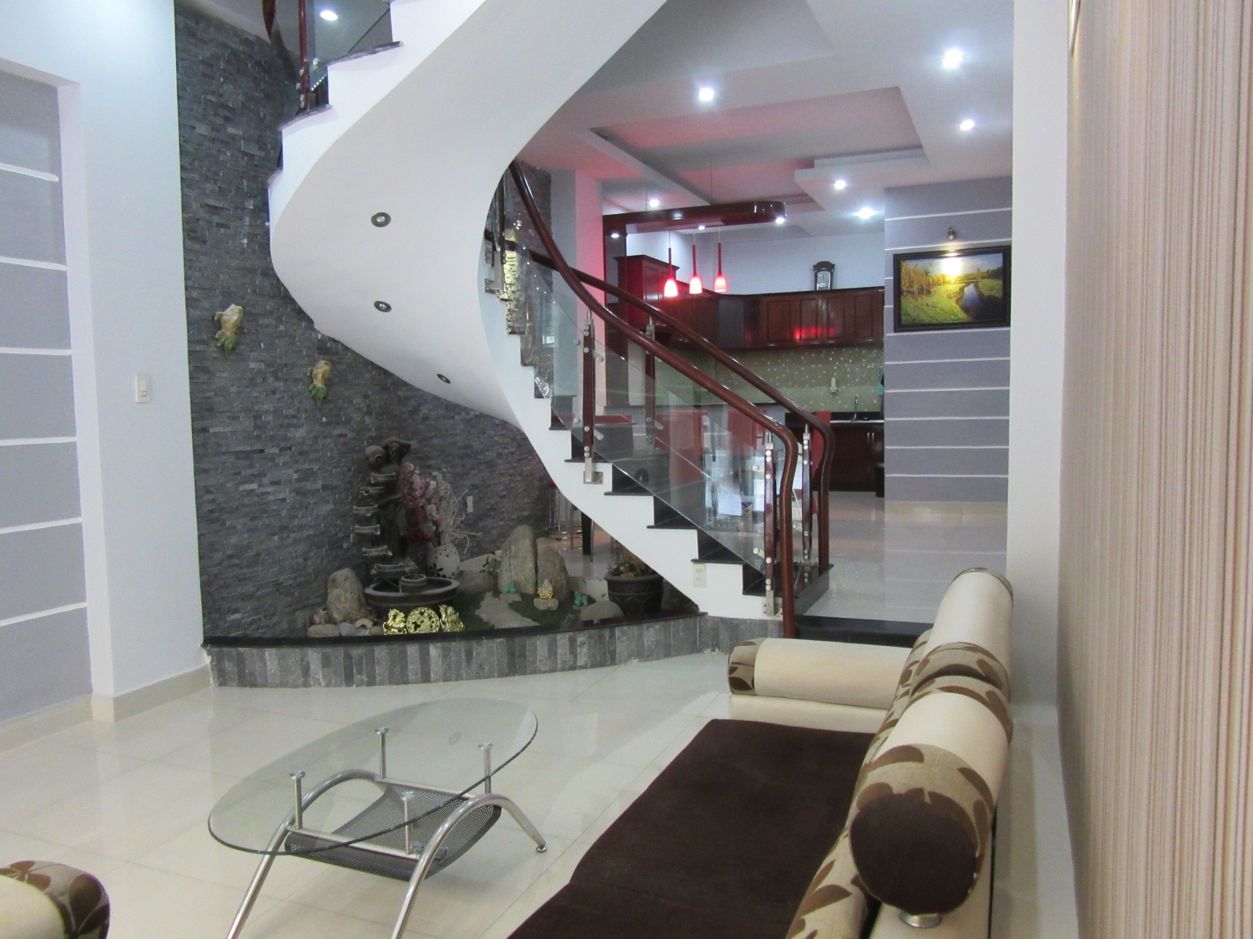 House for rent in Phan Huy Thuc, Tan Kieng, District 7 with 4 bedrooms fully air-conditioned 4