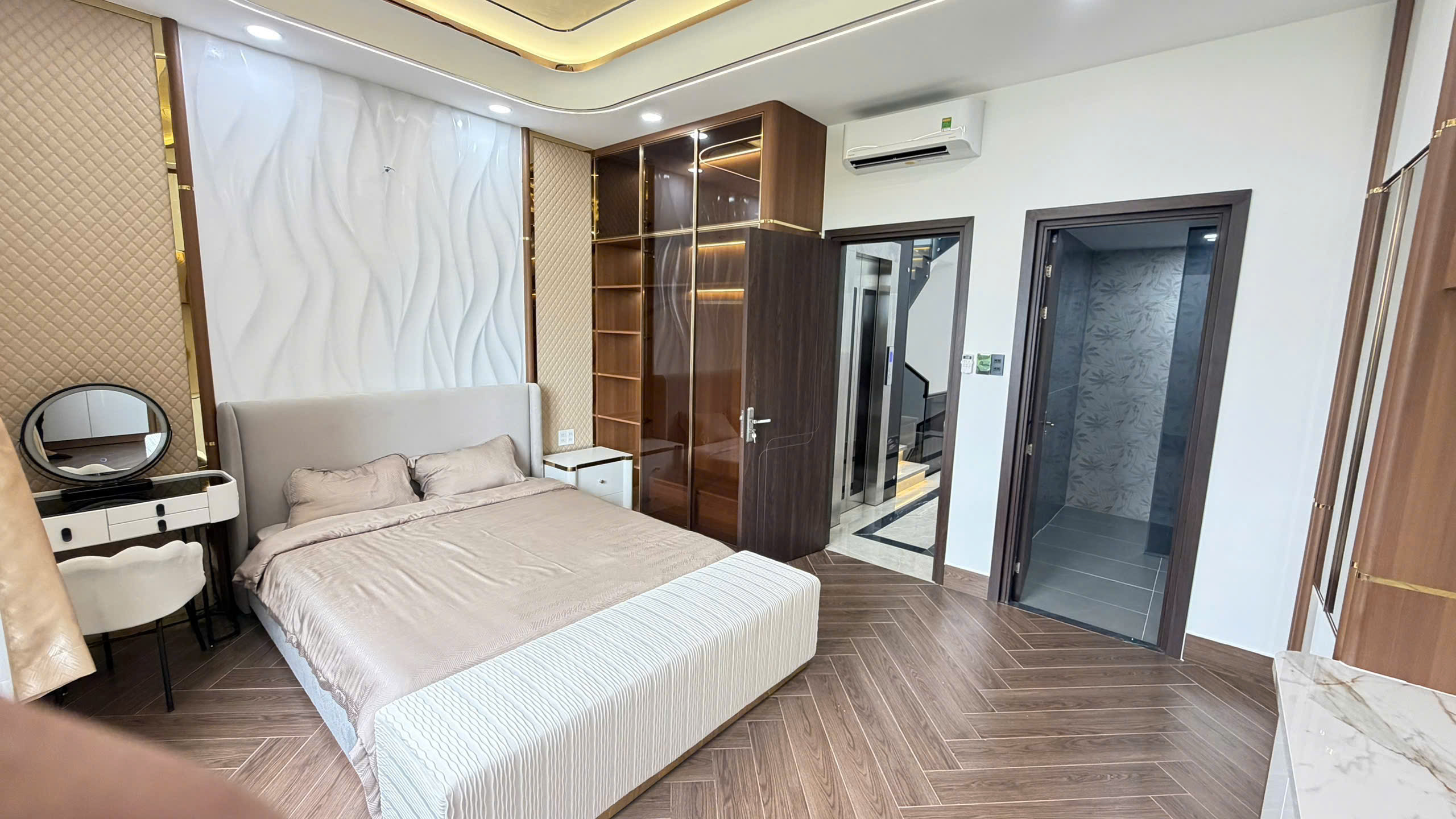 Townhouse for sale in Tan My Ward, Ho Chi Minh City built 4 floors with 3 bedrooms with asphalt road 14m – 90m2 3