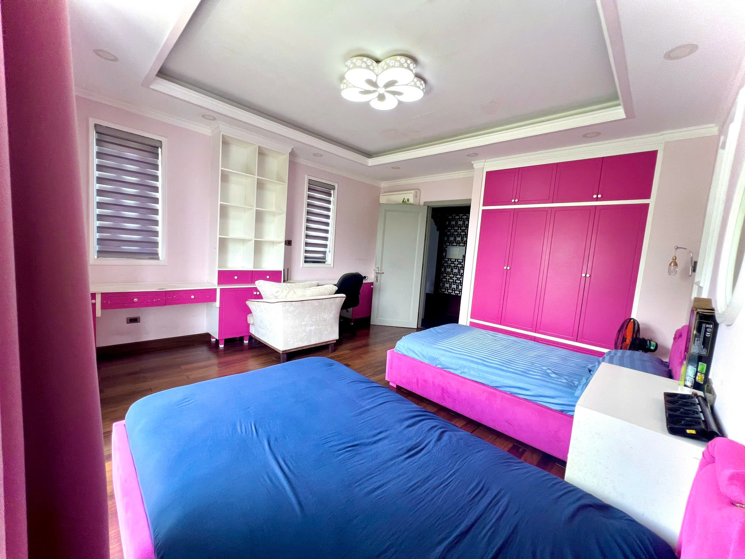 Garden townhouse for rent in Nine South Nguyen Huu Tho, Nha Be corner apartment with 4 fully furnished bedrooms 2