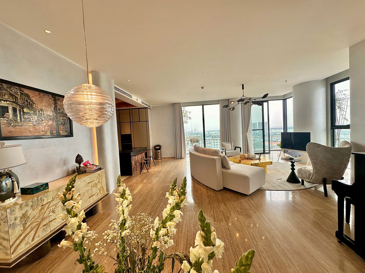 Selling or renting penthouse The Antonia Phu My Hung designed 3 bedrooms with high-class furniture on the 23rd floor – 269m2 12