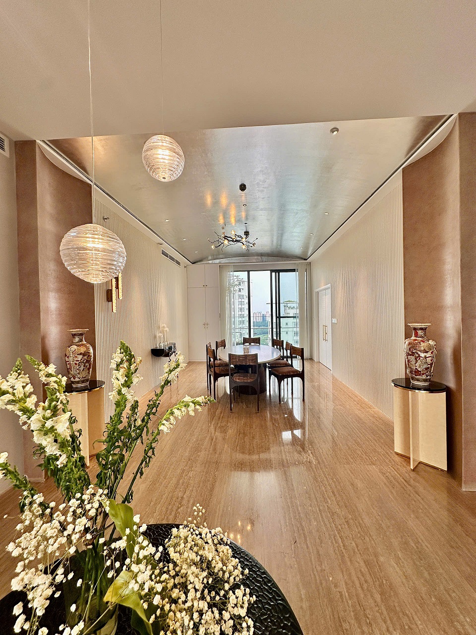 Selling or renting penthouse The Antonia Phu My Hung designed 3 bedrooms with high-class furniture on the 23rd floor – 269m2 2