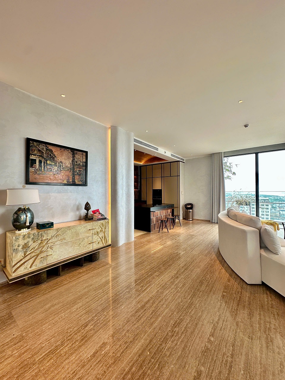 Selling or renting penthouse The Antonia Phu My Hung designed 3 bedrooms with high-class furniture on the 23rd floor – 269m2 1