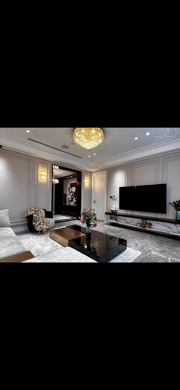 Cho thuê penthouse The Ascentia Phú Mỹ Hưng, Quận 7 thiết kế 4 phòng ngủ nội thất Châu Âu – 240m2