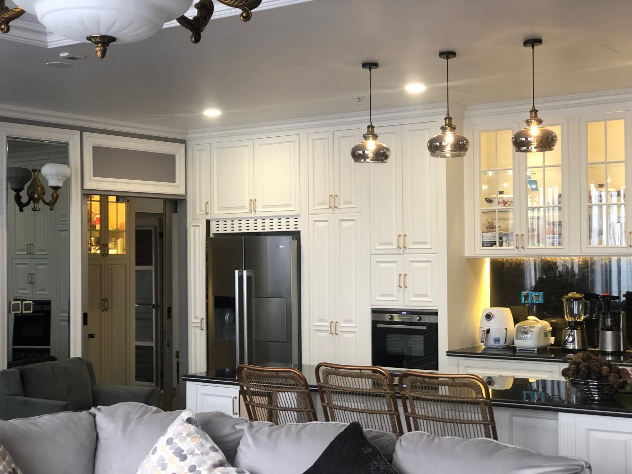 Midtown penthouse for sale Phu My Hung, District 7 corner unit with 4 bedrooms, river view 6