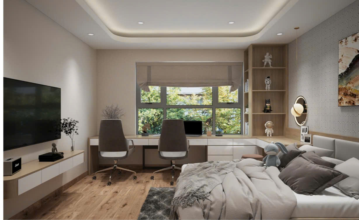 Penthouse for rent in Nam Phuc, Phu My Hung, District 7, new house with 4 bedrooms, 3 beautiful views 19