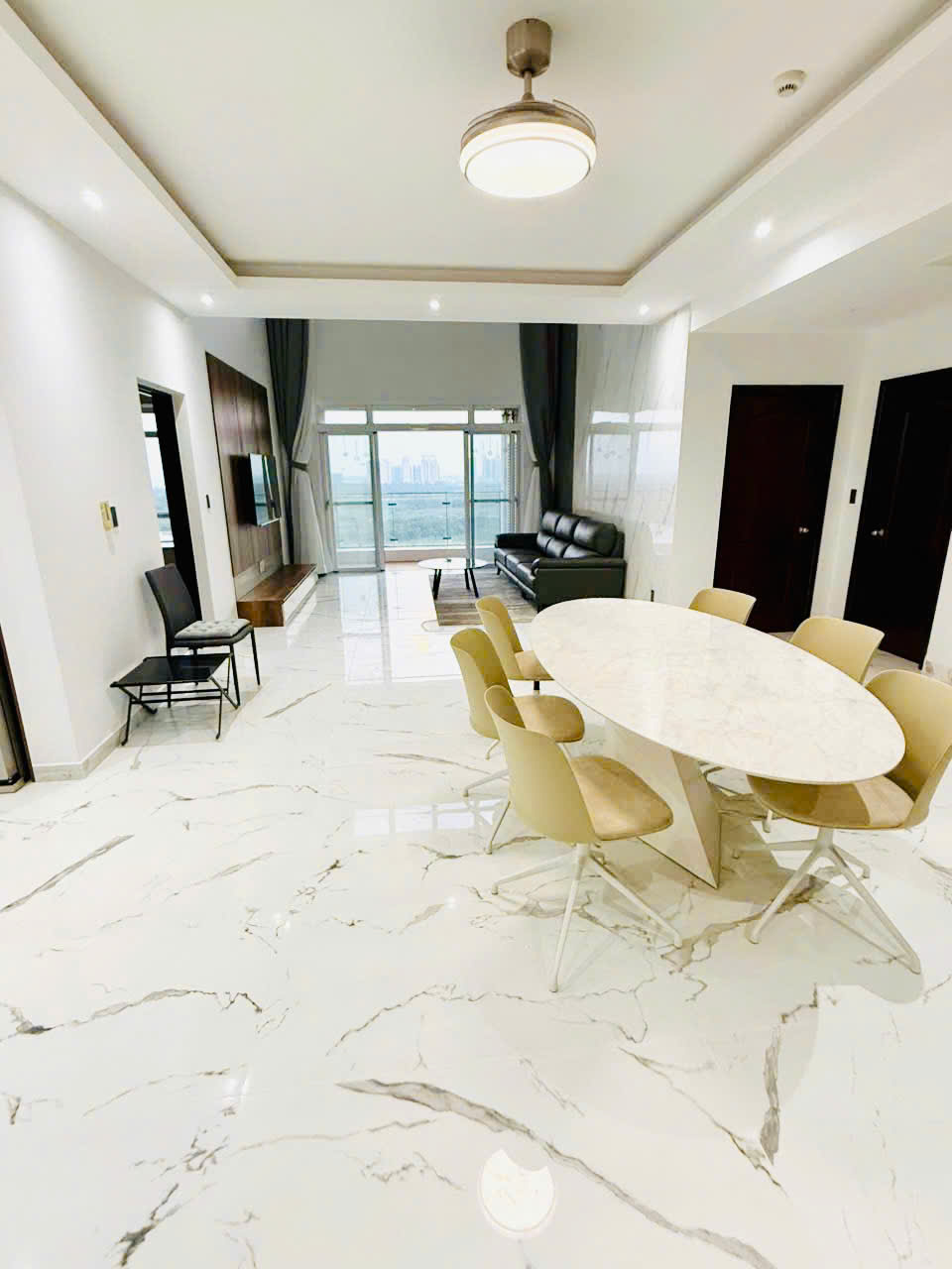 Riverside Residence penthouse apartment for rent, Phu My Hung, District 7, 4 bedrooms, parking, 16th floor - 260m2 7