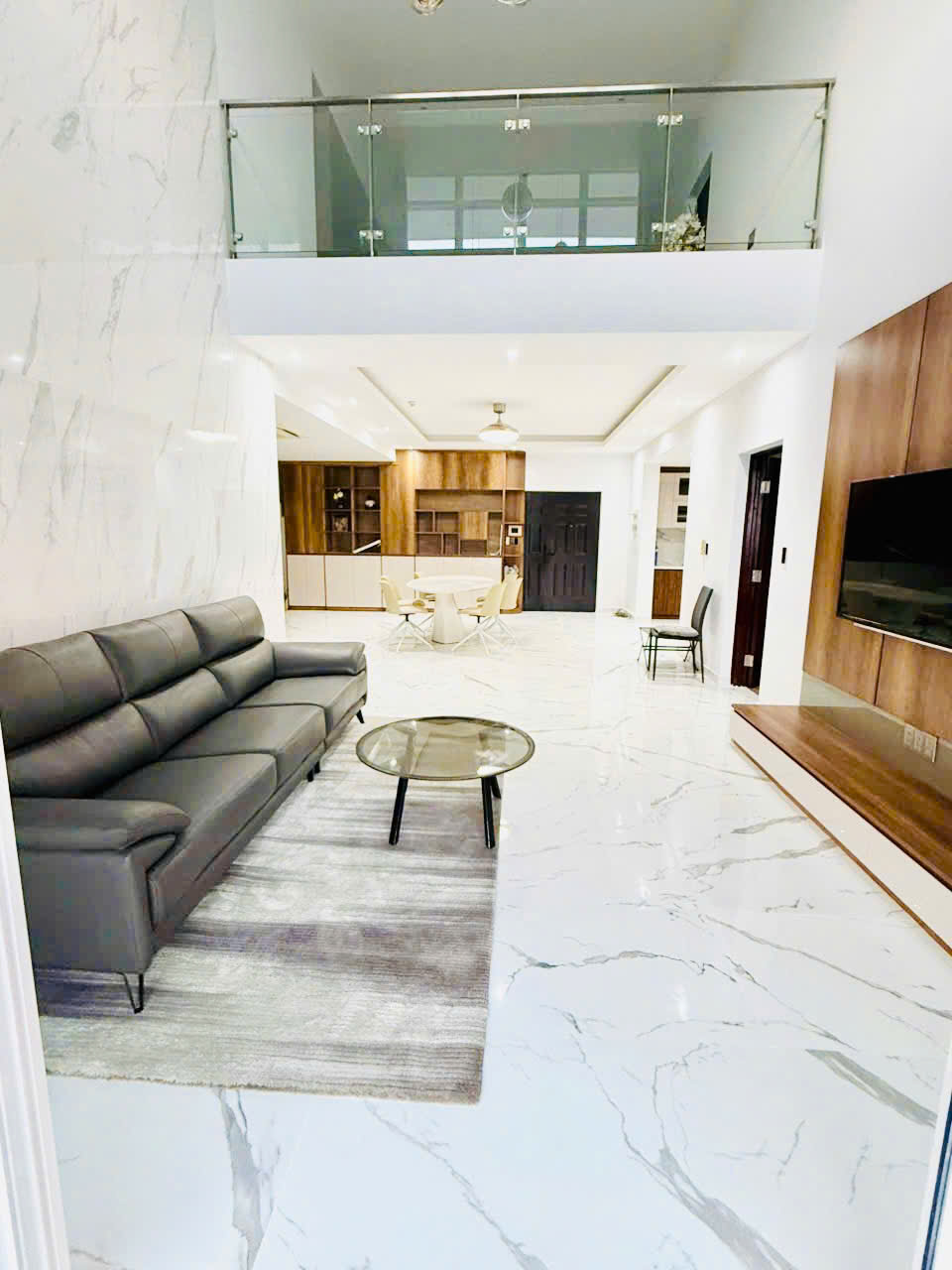 Riverside Residence penthouse apartment for rent, Phu My Hung, District 7, 4 bedrooms, parking, 16th floor - 260m2