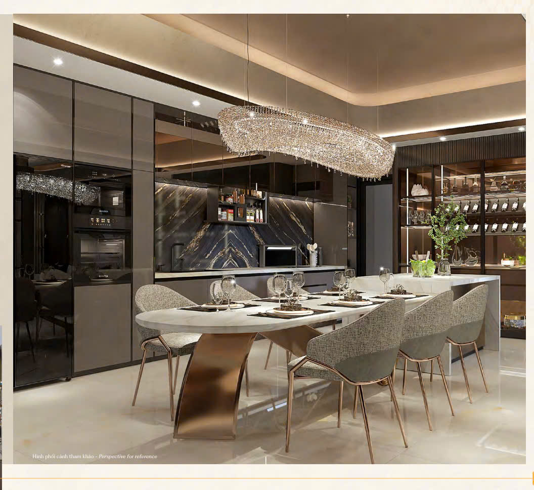 Penthouse for sale Sculptura Phu My Hung, District 7, super beautiful corner apartment with garden, car parking – 231.6m2 3