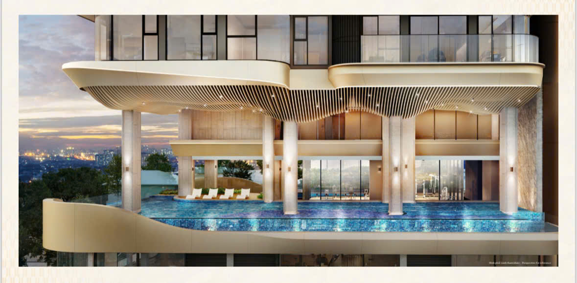 Penthouse for sale Sculptura Phu My Hung, District 7, super beautiful corner apartment with garden, car parking – 231.6m2 2