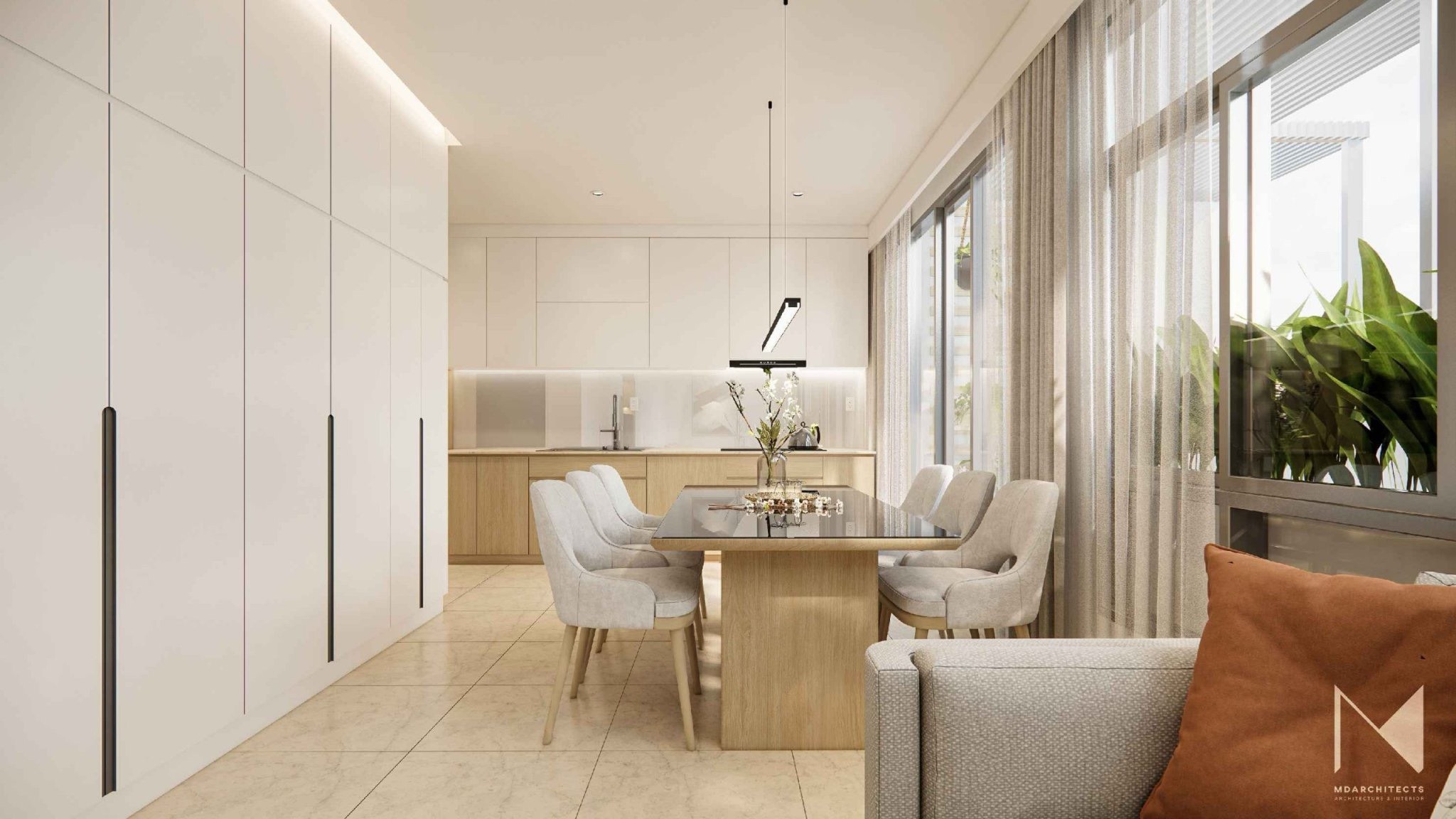 Penthouse for sale Sky Garden 3 Phu My Hung, District 7, 15th floor has 3 bedrooms 6