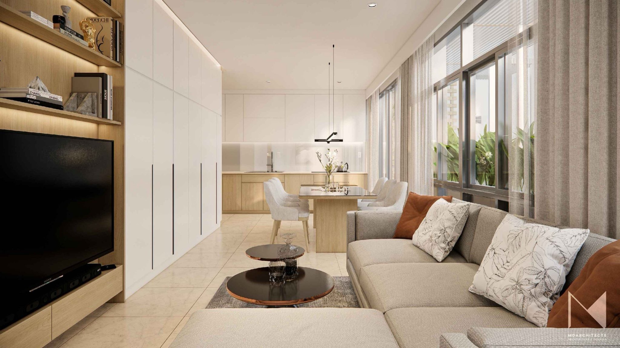 Penthouse for sale Sky Garden 3 Phu My Hung, District 7, 15th floor has 3 bedrooms