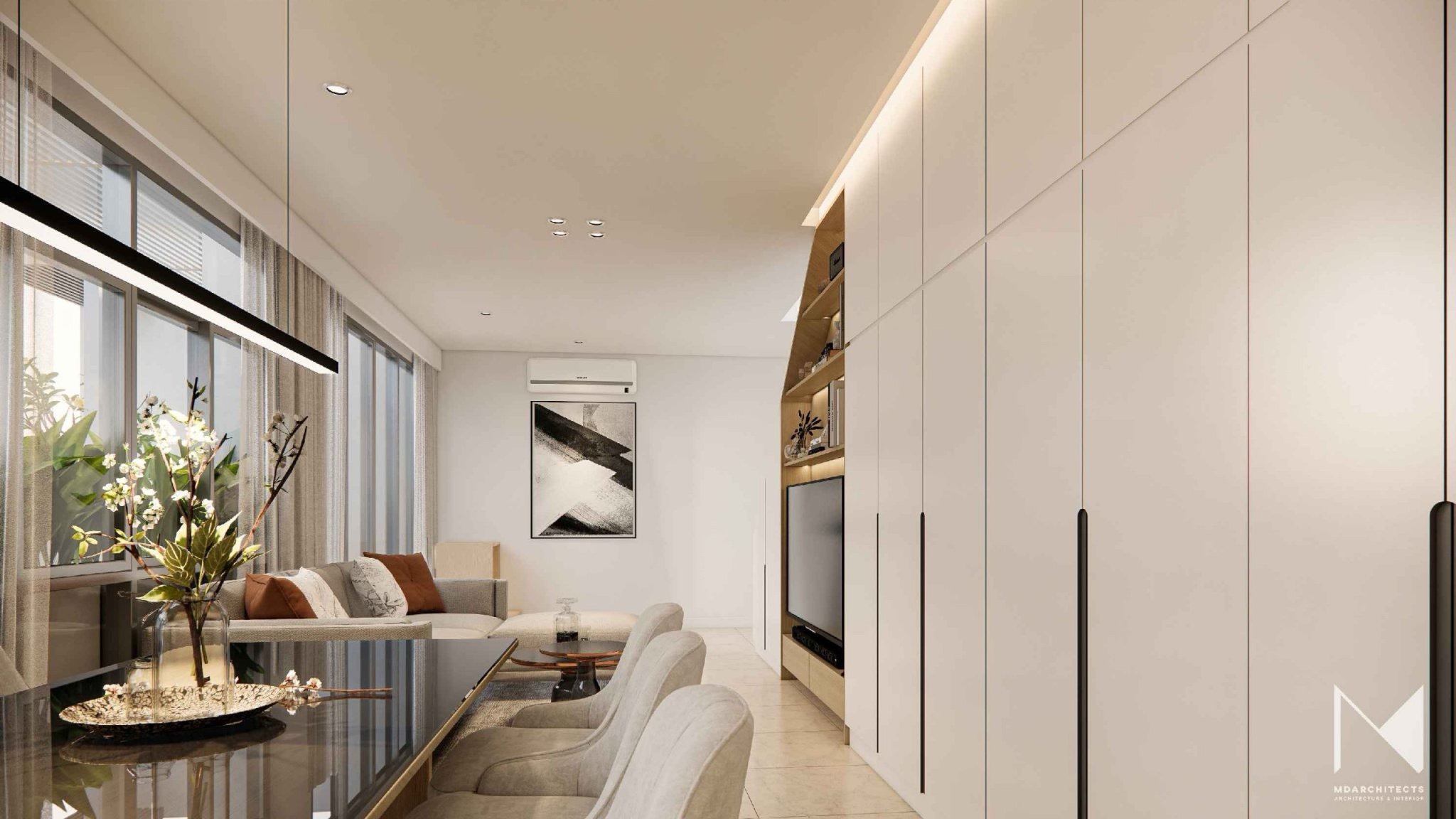 Penthouse for sale Sky Garden 3 Phu My Hung, District 7, 15th floor has 3 bedrooms 1