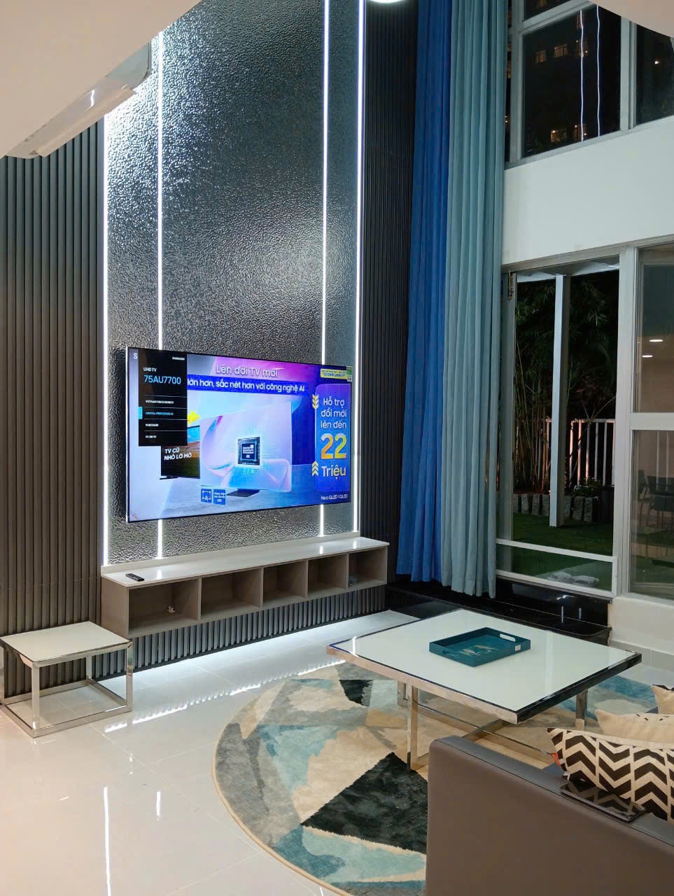 Penthouse Sky Garden Phu My Hung for sale or rent, District 7 with 5 bedrooms, BBQ court 9