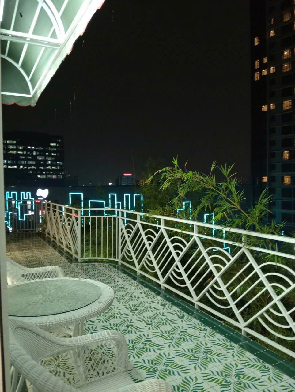 Penthouse Sky Garden Phu My Hung for sale or rent, District 7 with 5 bedrooms, BBQ court 18
