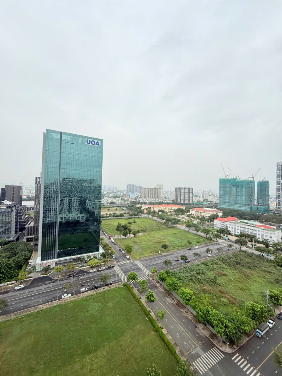 Star Hill penthouse for rent in Phu My Hung, District 7 has 4 bedrooms with high-class furniture, airy terrace 10