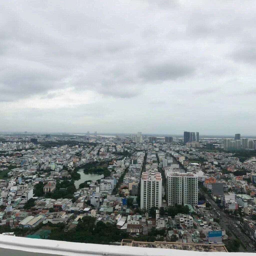 Penthouse service for rent in Sunrise City District 7 has 2 bedrooms, corner apartment with beautiful airy view 13
