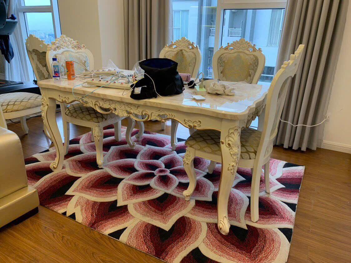 Penthouse service for rent in Sunrise City District 7 has 2 bedrooms, corner apartment with beautiful airy view 9