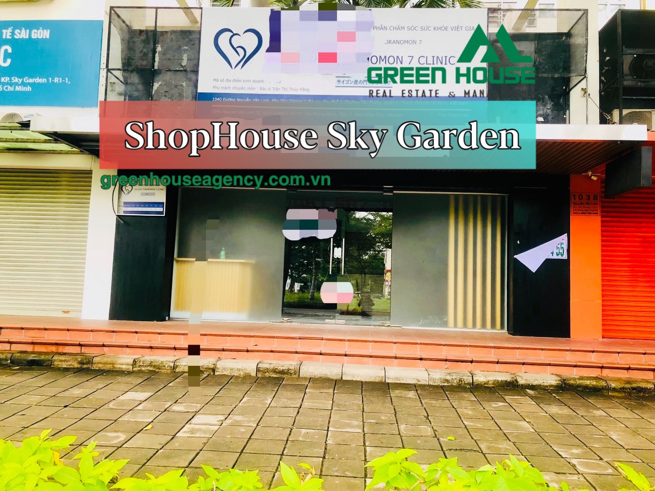 Shophouse Sky Garden for rent at 1040 Nguyen Van Linh District 7- A good location 1