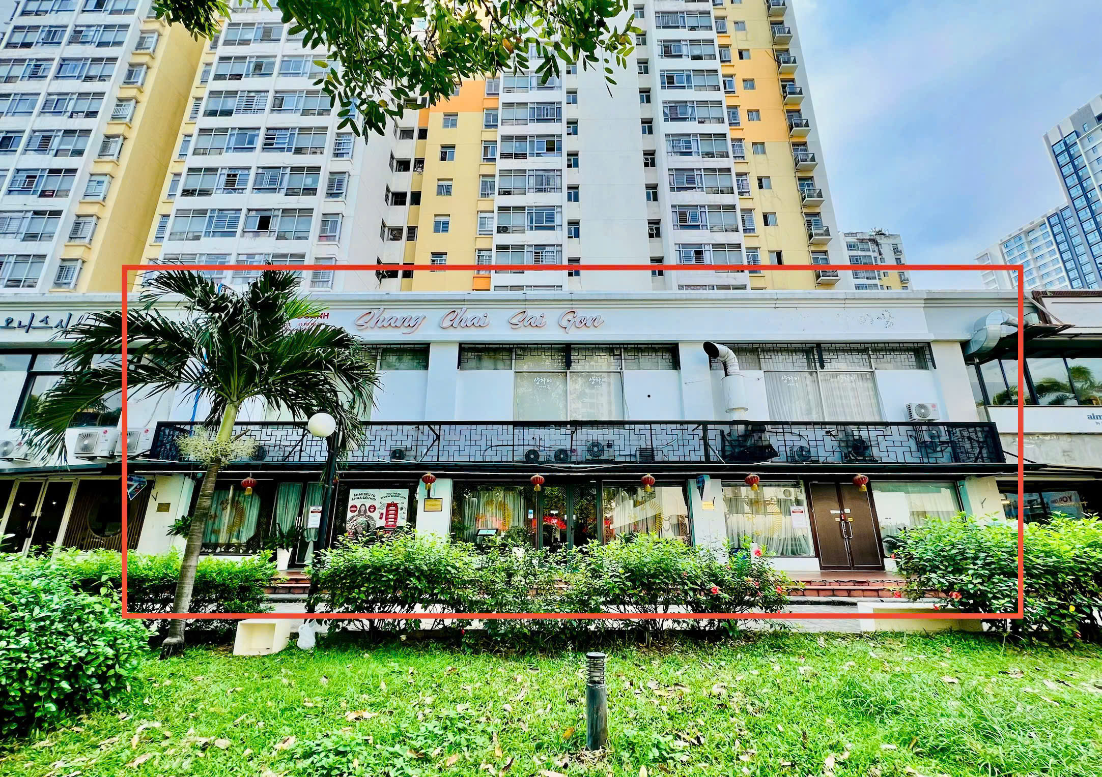 3 contiguous Sky Garden 2 shophouses for rent, Phu My Hung, District 7 next to the corner apartment – 469.68m2 2