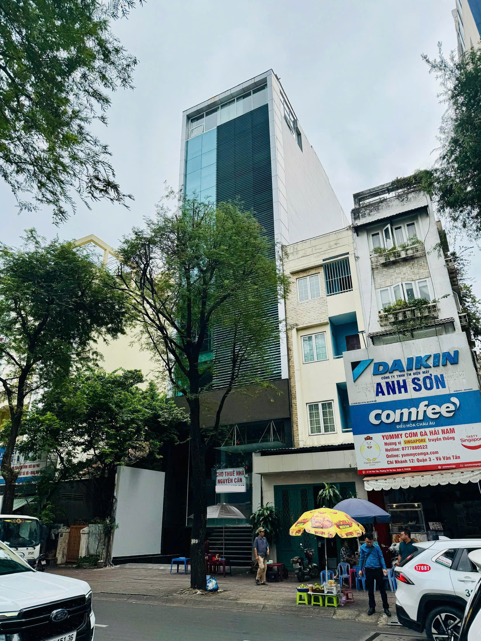 Cho thuê tòa nhà Võ Văn Tần, Phường Võ Thị Sáu, Quận 3 xây 10 tầng có hầm thang máy – 198.29m2 2