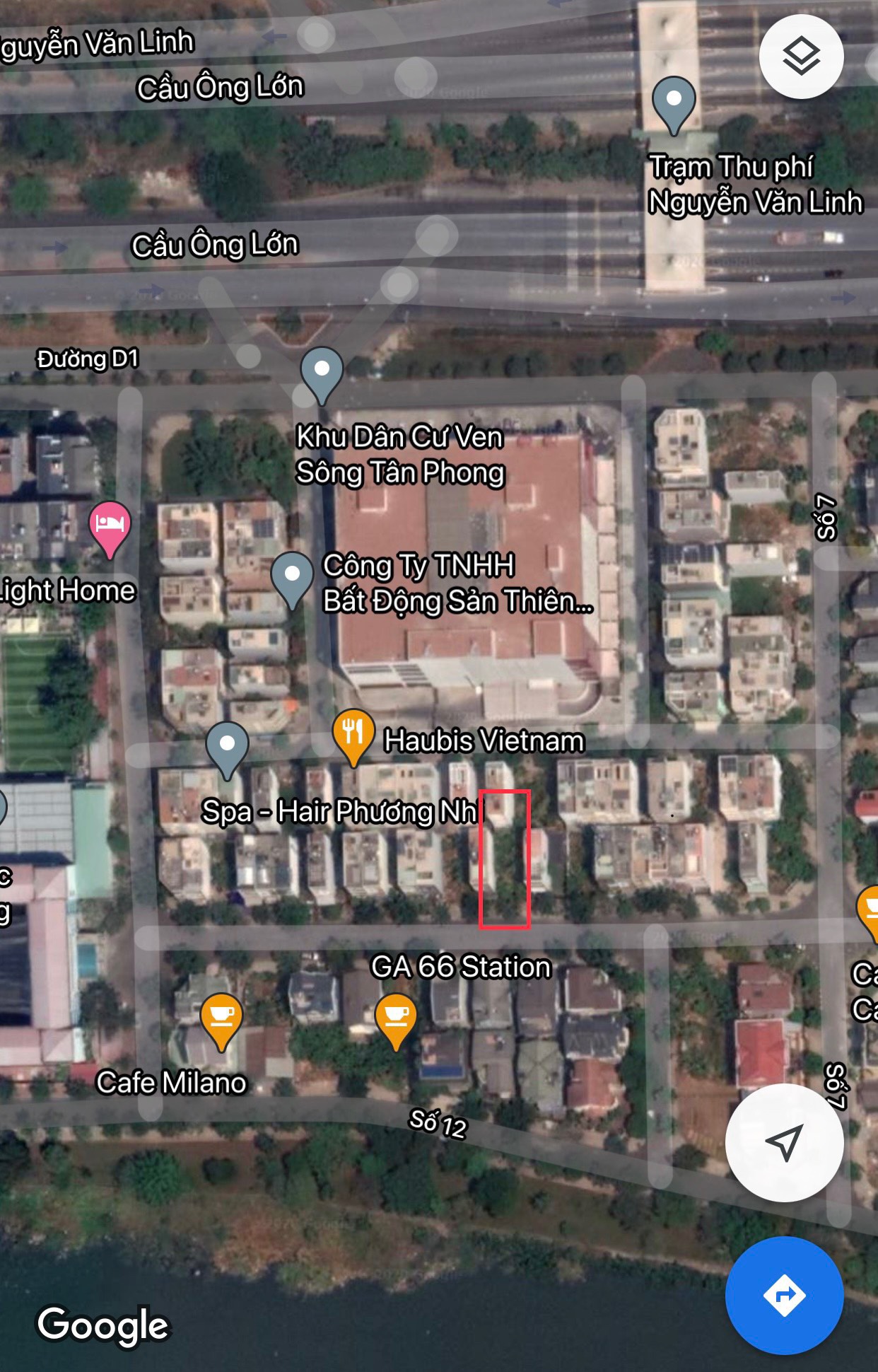 For Sale Sadeco townhouse land plot - District 7