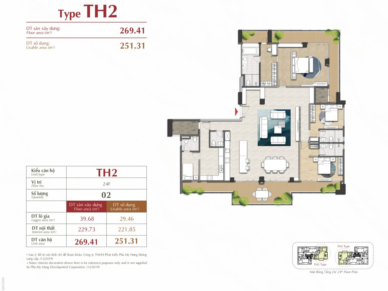 For Sale The Antonia Penthouse On Nguyen Luong Bang Street - Phu My Hung - District 7 12