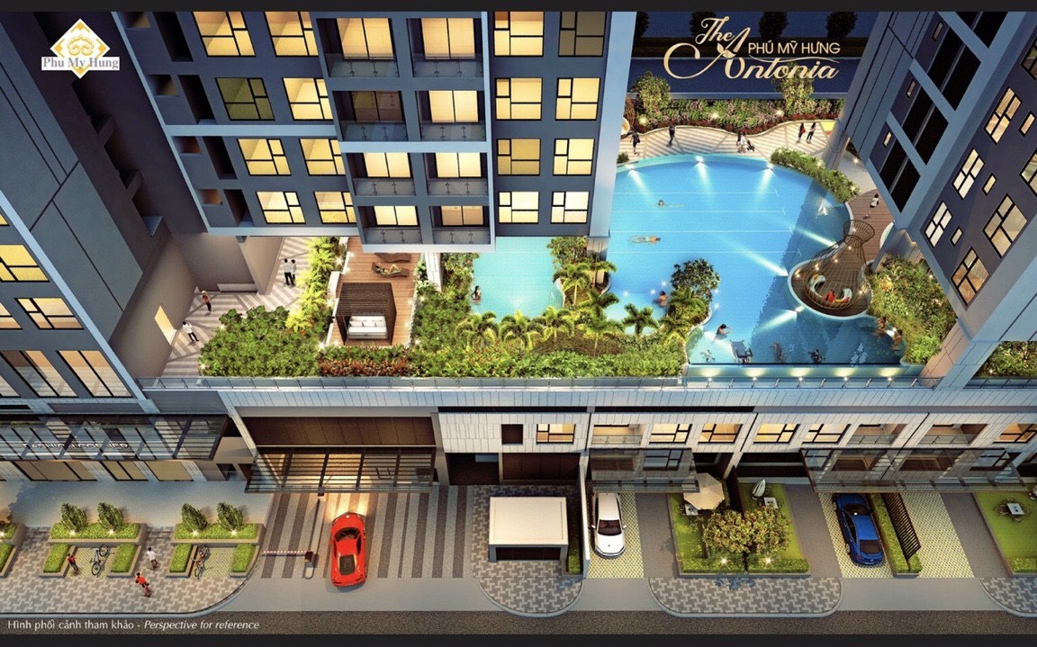 For Sale The Antonia Penthouse On Nguyen Luong Bang Street - Phu My Hung - District 7 1