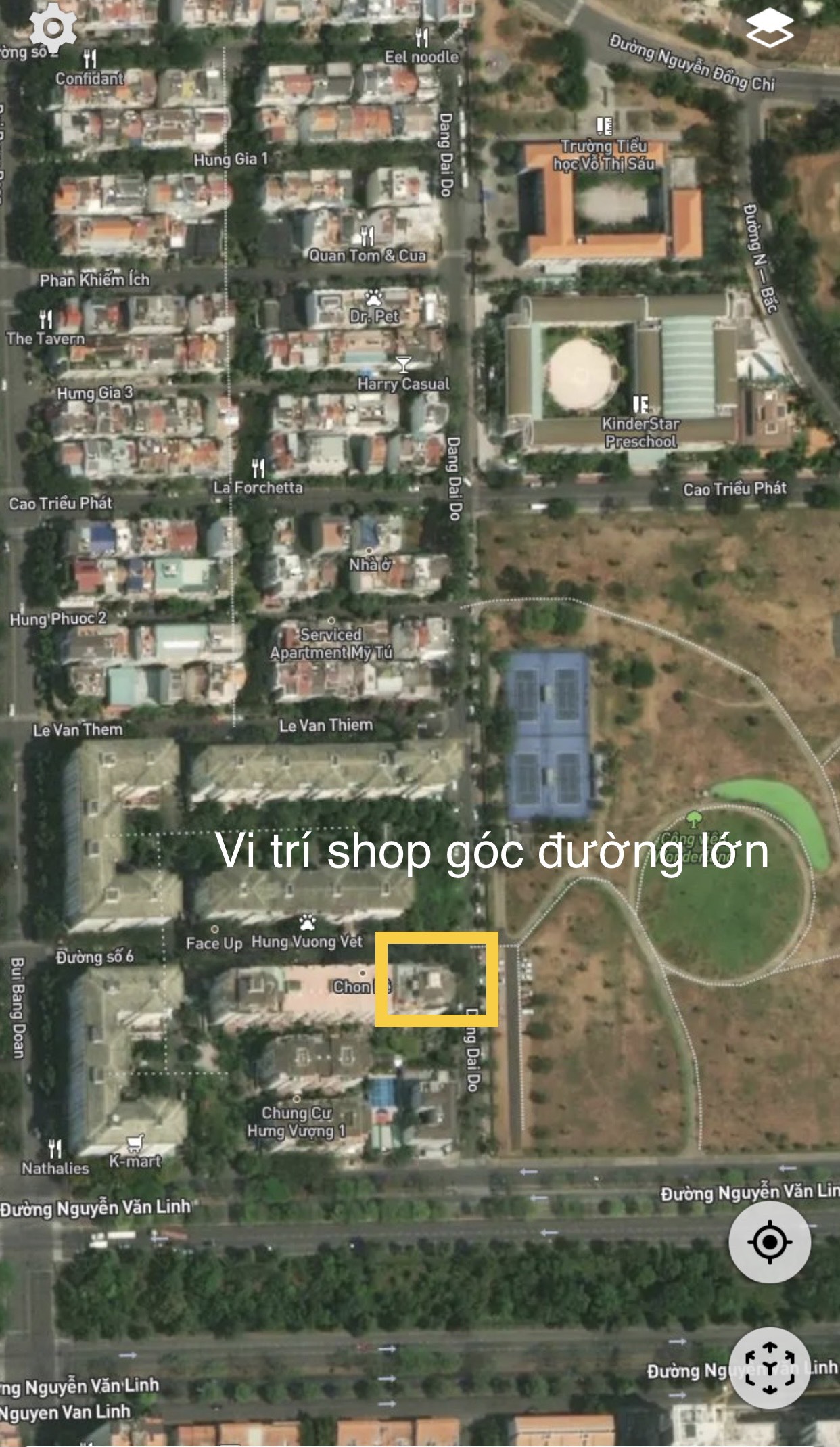 Shop for sale Hung Vuong - Phu My Hung - District 7
